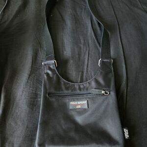 Polo by Ralph Lauren Black Polo Sport Crossbody Bag